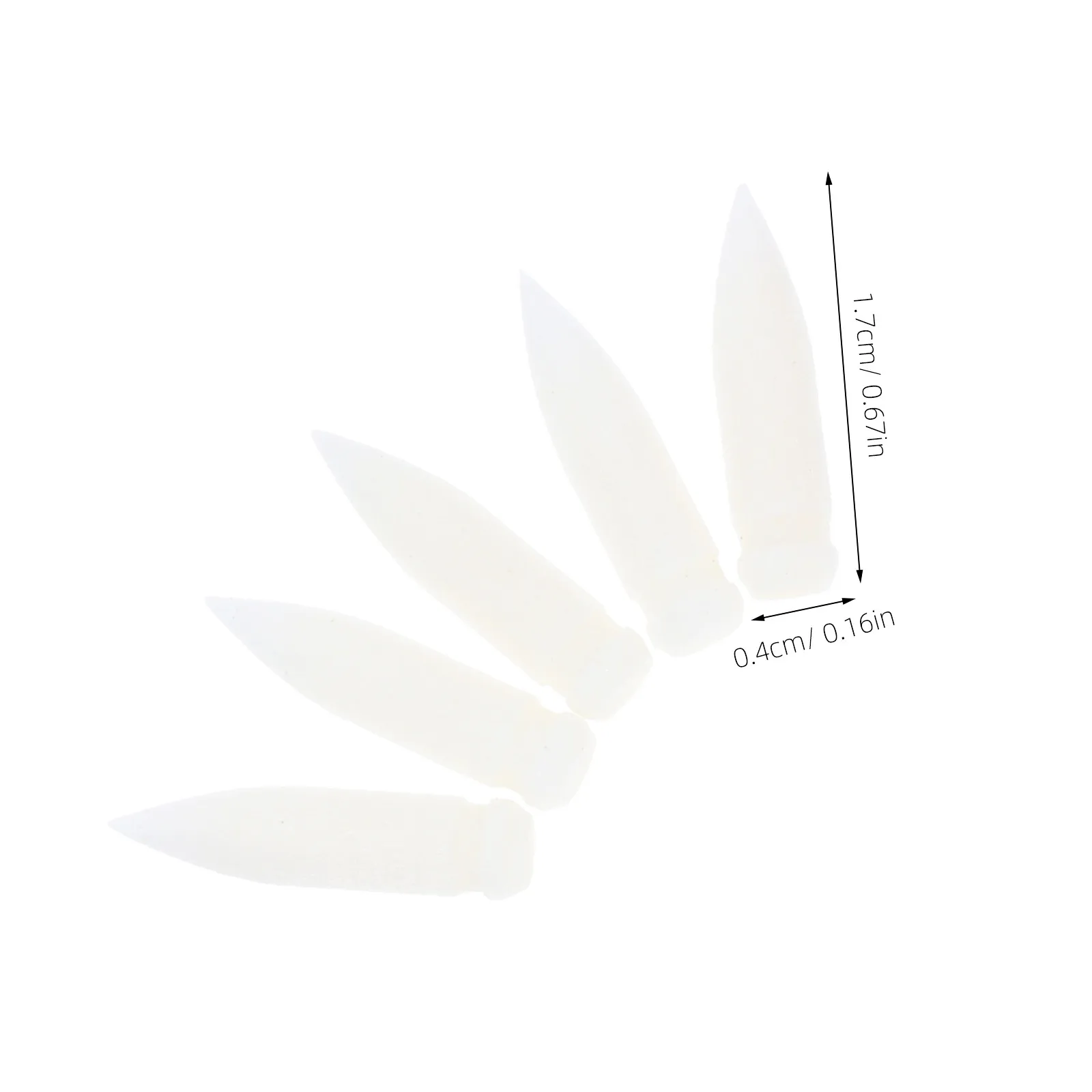 10Pcs 아크릴 마커 파인 팁 교체 포인트 0.4mm 소프트 나일론 펜촉 그림 그리기 스케치 미술 용품 ??영구