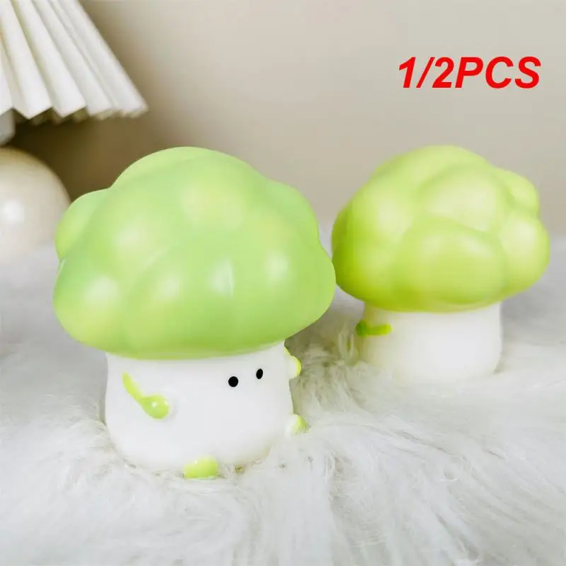 

1/2PCS Cabbage Night Light Innovative Romantic Atmosphere The Perfect Gift Multi-functional Unique Design Mini Night Light