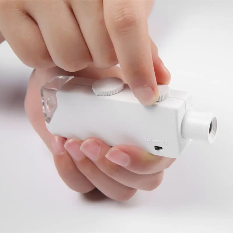 

Ручной микроскоп 160-200 раз Высокая четкость Ювелирная оценка печать точка текстиль Античная оценка