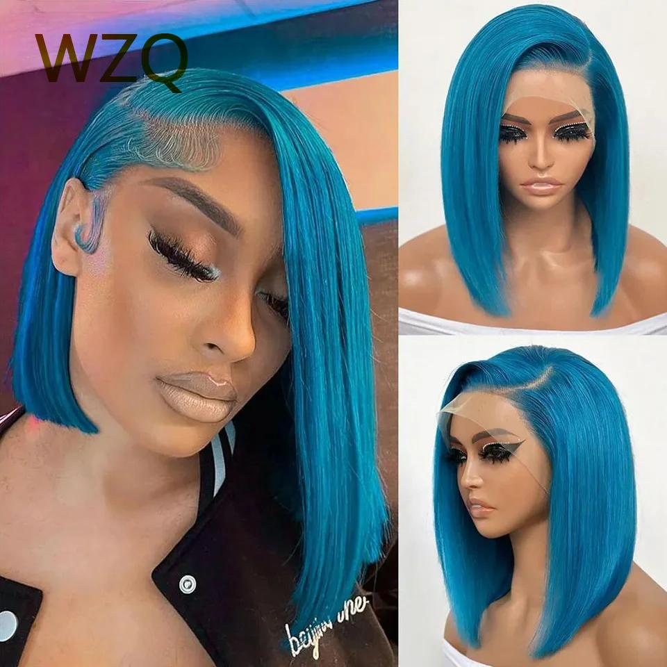 Captivating Blue Human Hair Wig Landscape Nature Captivating Blue Human Hair Wig Landscape Nature