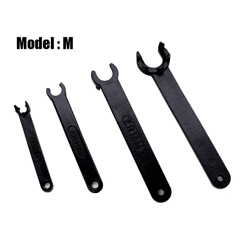 Spring Collet Collet Chuck ER Collet Chuck Spanner Wrench ER8M ER11M ER16M ER20M ER25UM ER32UM Type For ER Nut Series CNC Milling Machine ER-wrench