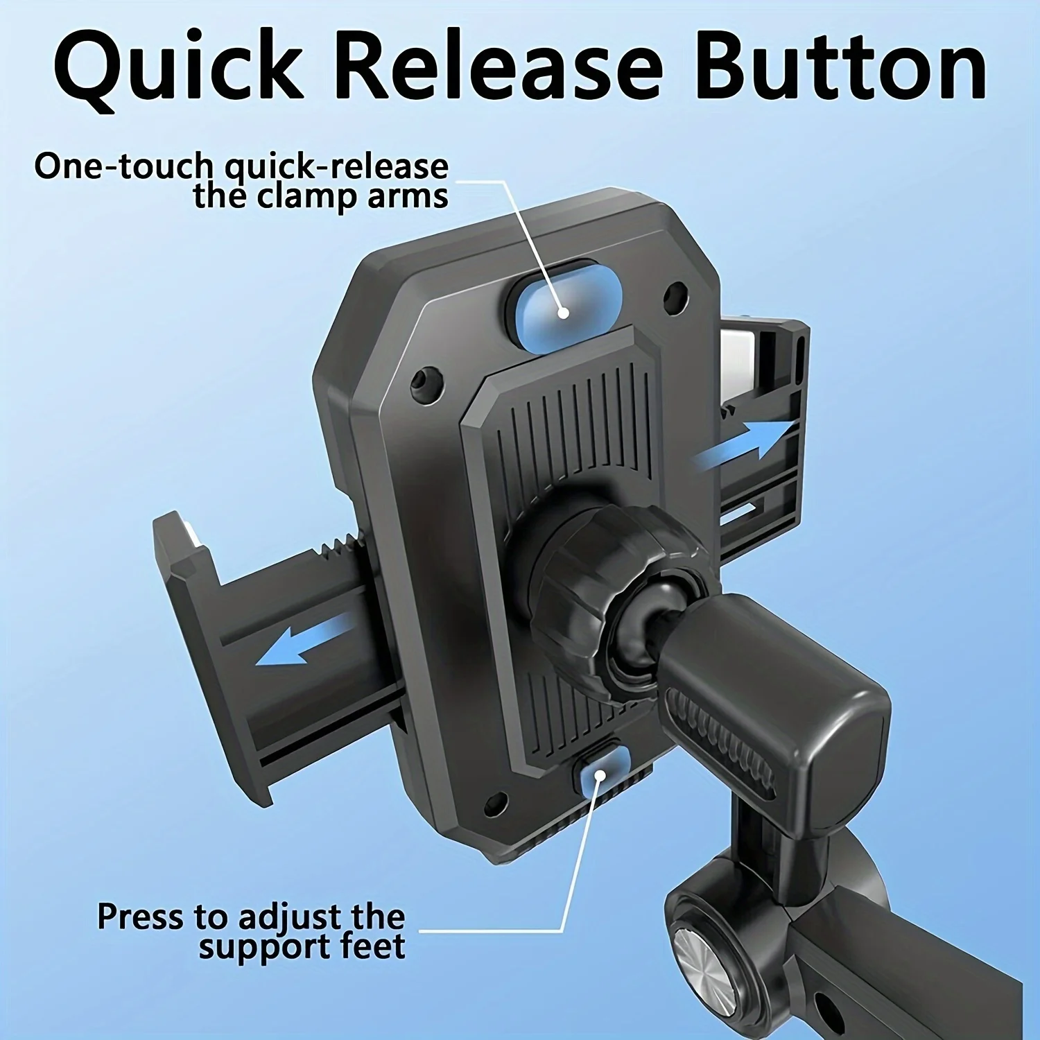 Multifunctional 360° Retractable Rotary Adjustment Universal Car Phone Bracket, for Car, Truck, Engineering Vehicles car holder