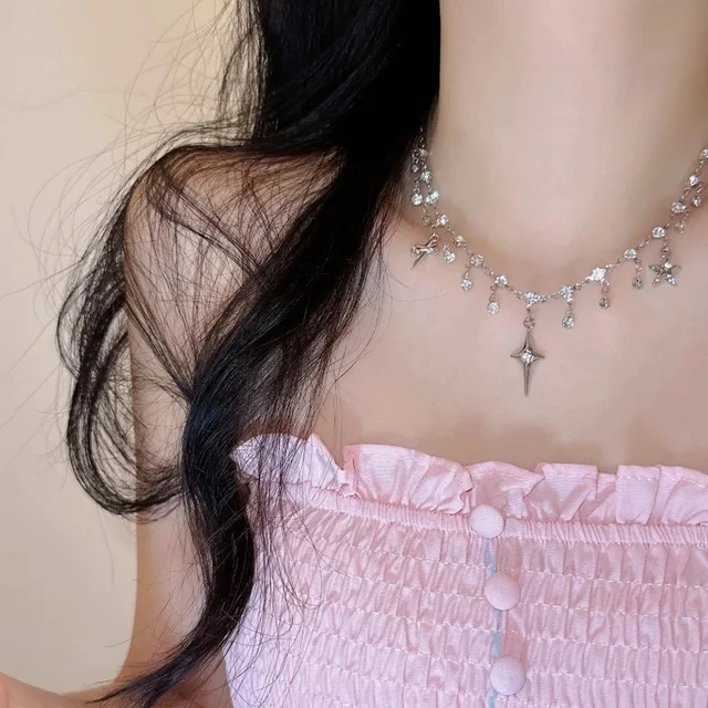 Meagan Chic Crystal Zircon Pendant Necklace 2