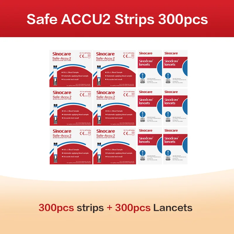 Advanced Blood Glucose Monitoring Kit with 50 Test Strips