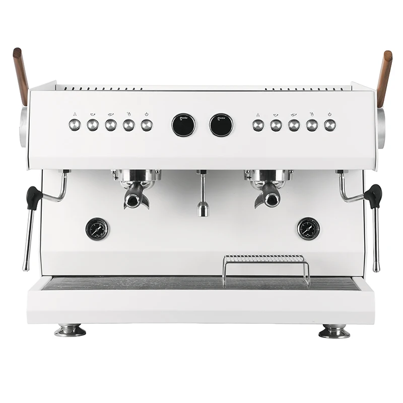 Commercial Coffee Machine CRM3211A 2 Composite Brewing Heads Independent Multi Boiler System Automatic Water Inlet and Outlet