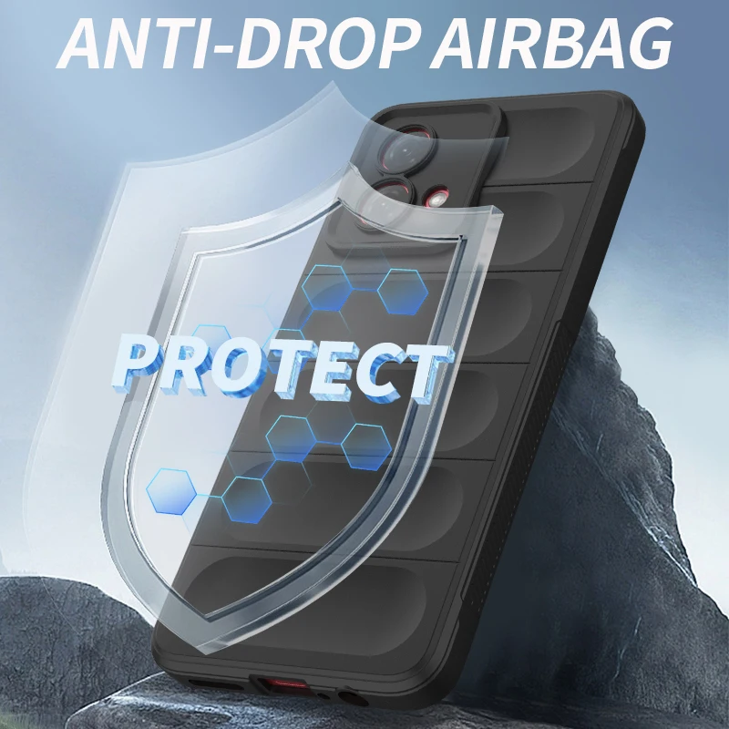 Shockproof Silicone Phone Case - Durable Protective Back Cover