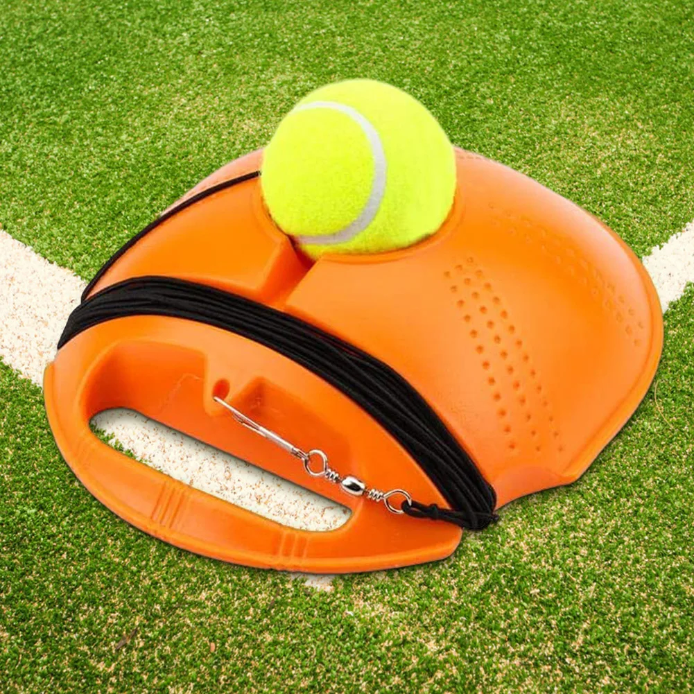 Tennis Accessories Solo Tennis Training Kit Rebound Ball with Long Elastic Rope Rebounder for Self Practice