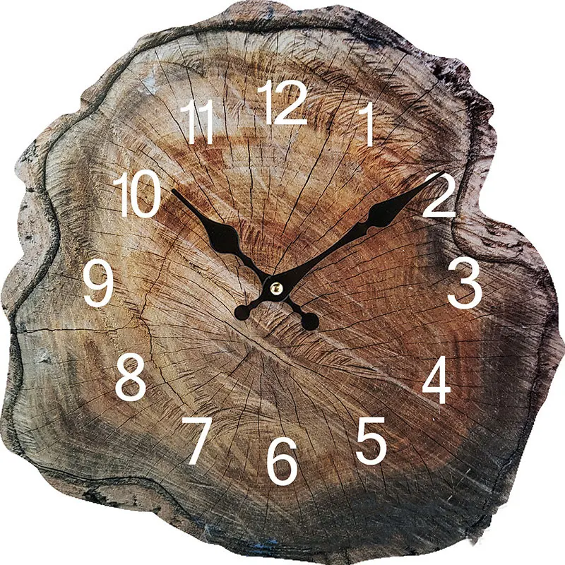 Annual Ring Wooden Wall Clock SKU-2  