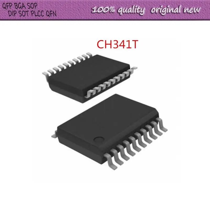 

NEW 10PCS/LOT CH341T CH341 SSOP-20