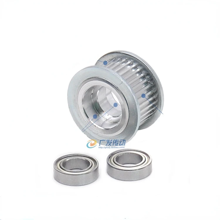 2 Poulies GT2 40 Dents Euroharry - Alésage 5mm, Pour Courroie 6mm - Imprimante 3D, CNC