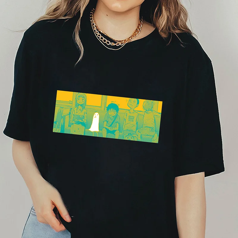

Oyasumi Punpun Print T-Shirts Men Women Breathable Anime Cartoon T-Shirts Loose Casual Short Sleeve Summer Cotton Harajuku Tops