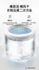 New Household Fully Automatic Washing Machine - 10kg Capacity, Wave Wheel, Small Size, Wash & Strip Integrated 6