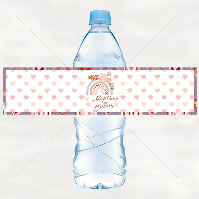 Bold Boho Personalized Water Bottle