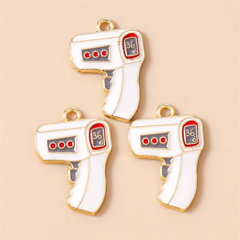Leslie 10 stücke Neue Medizinische Ausrüstung Medikamente Tank Thermometer Charms Nette Krankenschwester Tag Arzt Uniform Medizin Anhänger Versorgung – Detail 17