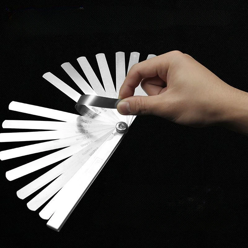 High Precision Feeler Gauge Feeler Gauge Clearance Thickness Single Piece 0.02-1.0mm