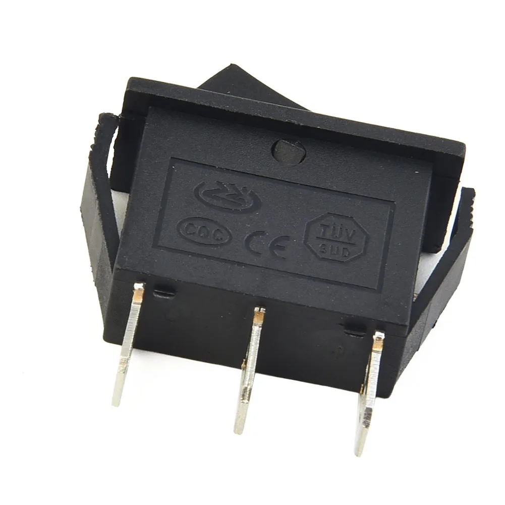 

Brand New Durable High Quality Replacement Useful Rocker Switches Part Rectangle SPDT KCD3-101/3P On-Off-On 12V