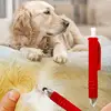 Tick Remover for Dogs 4 Pcs Tick Removal Tweezers Hooks Comb Kit Flea Remover Comb Lice Supplies for Pet Dog Cat Human Horse 2