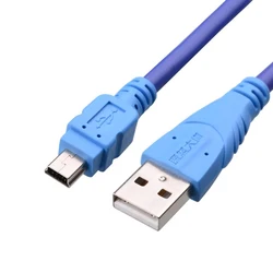Compact Mini USB Charging and Data Cable - T - Port USB 2.0 A to Mini B 5 - Pin - 1.5m