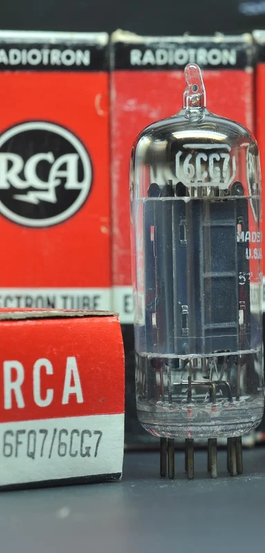 RCA 6FQ7 6CG7 保管品 5本 Rcaリング電子機器チューブ、6cg7