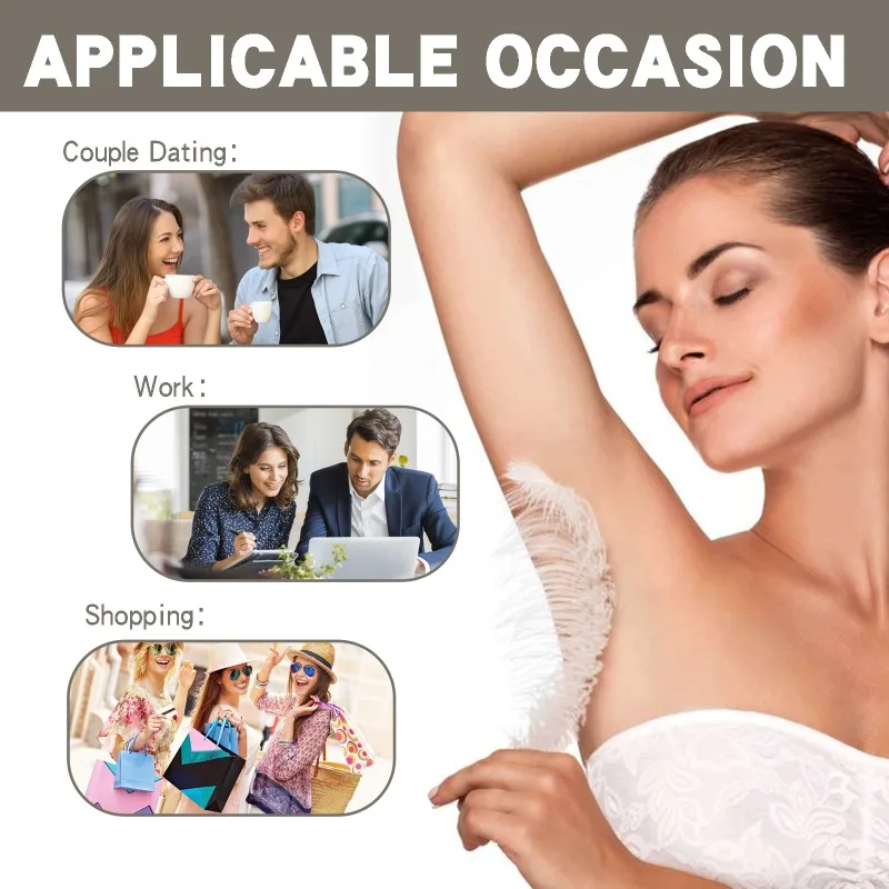 Deodorantion Perfume Roller Ball Long Lasting Aroma Armpit Sweat Deodorizer Moisturizing Refreshing Antiperspirant Skin Care