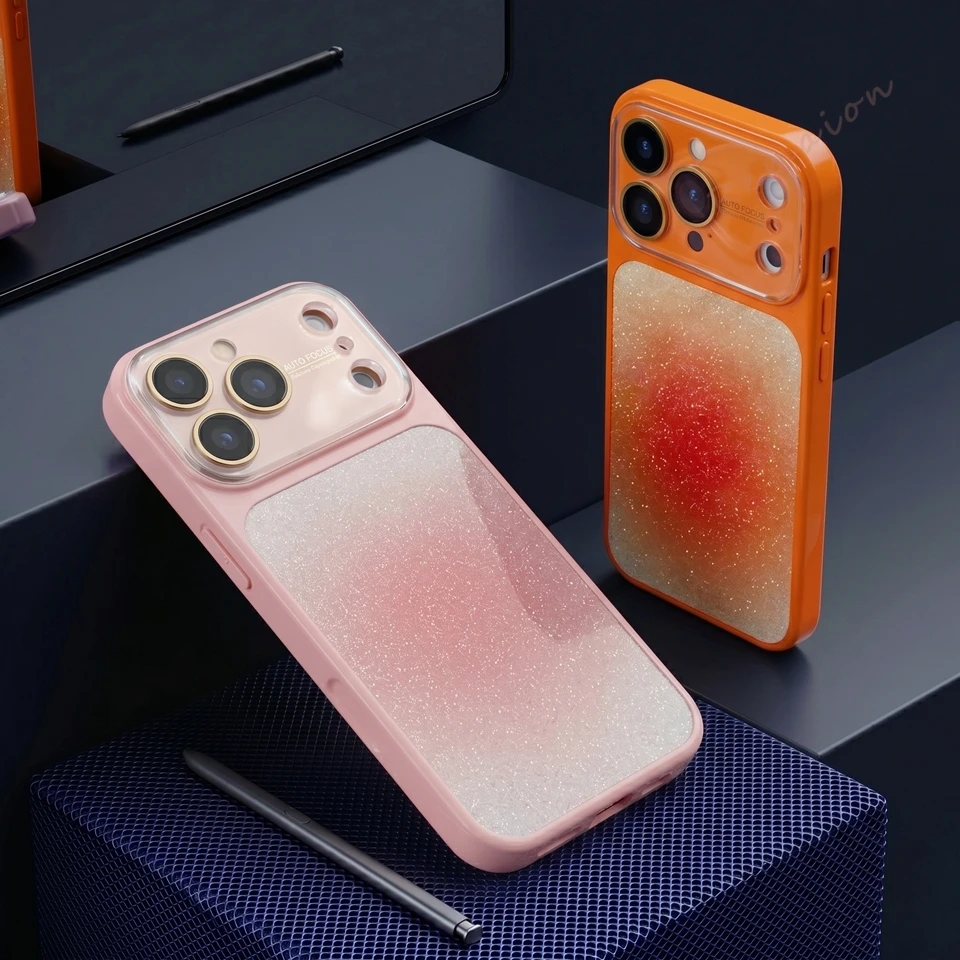 Luxury Glitter Phone Case For Iphone Pro Max Shockproof Cover_voghion.com