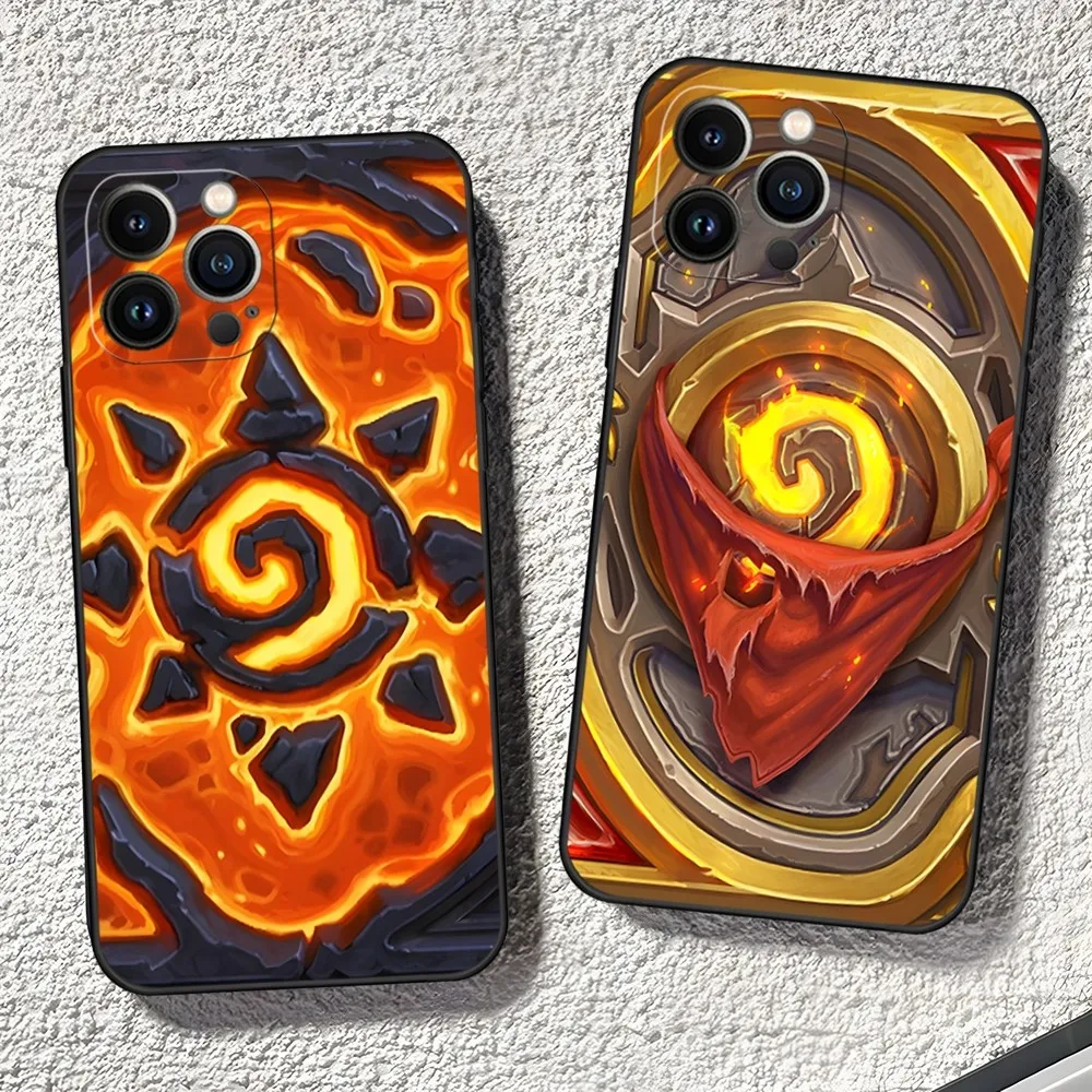 Phone Case For Iphone 11 Pro Max Design Element Card 12 Mini 13 14 X Xr Xs 6 6S Hearthstone 8 7 Plus Silicone Soft Cover