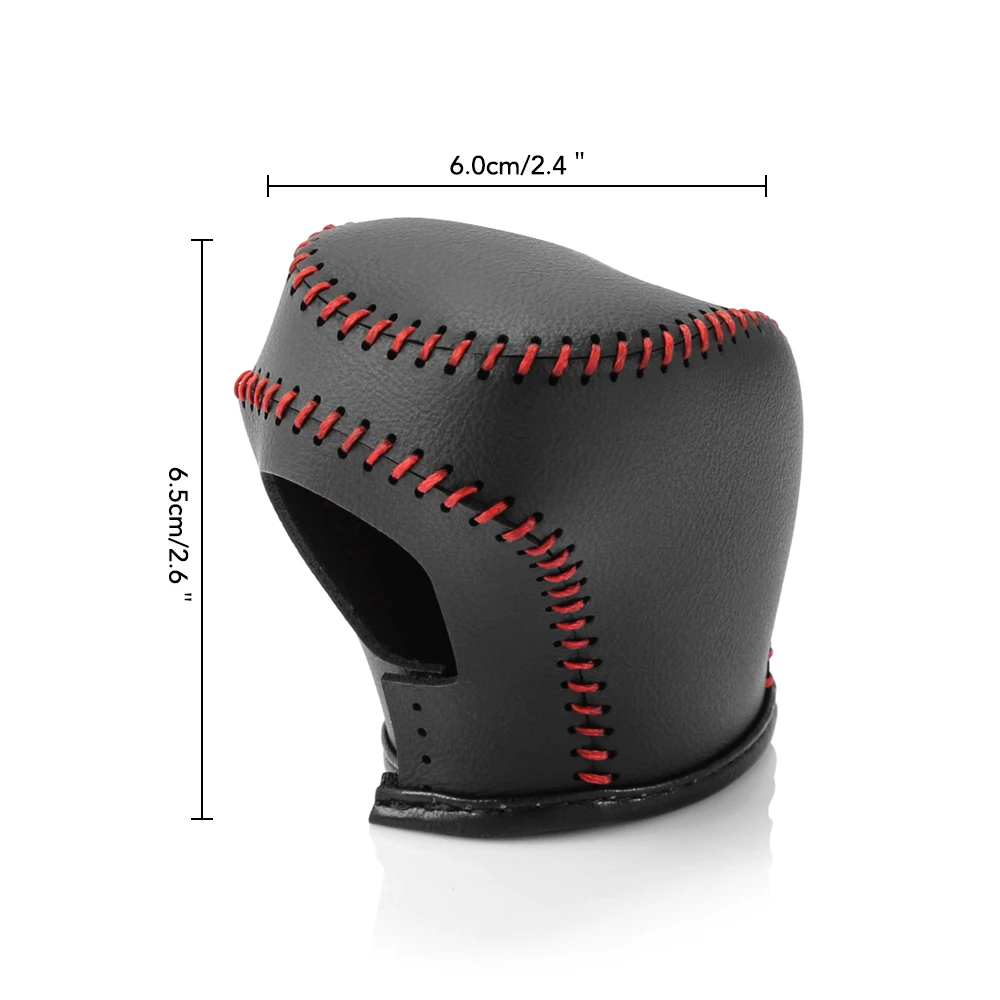 Premium Leather Antislip Gear Shift Knob Cover