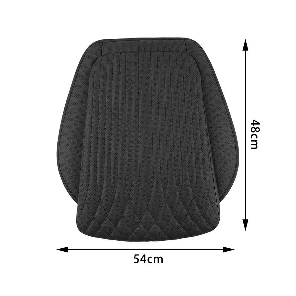 Vehicle Non-slip Support Pad Universal High Rebound Sponge Seat Cover Breathable Car Seat Cushion Luxury Leather Commercial