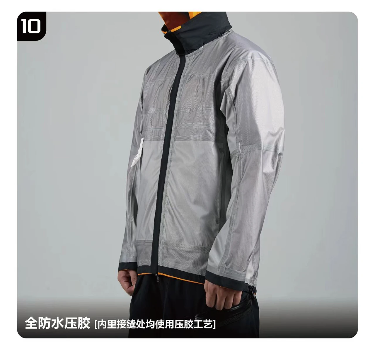 Reindee Lusion 25aw All enviroment hard shell jacket multipocket patch pad dwr coating waterproof material techwear