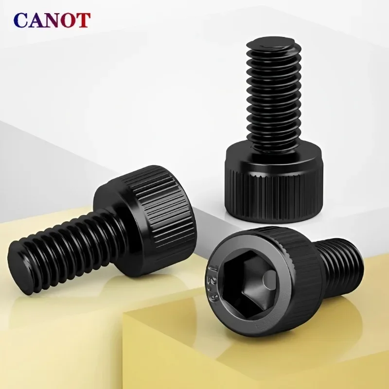 Hex allen Socket Cap Head Screw M2 M3 M4 M5 M6 M8 Black grade 12.9 Metric DIY Furniture Bolts