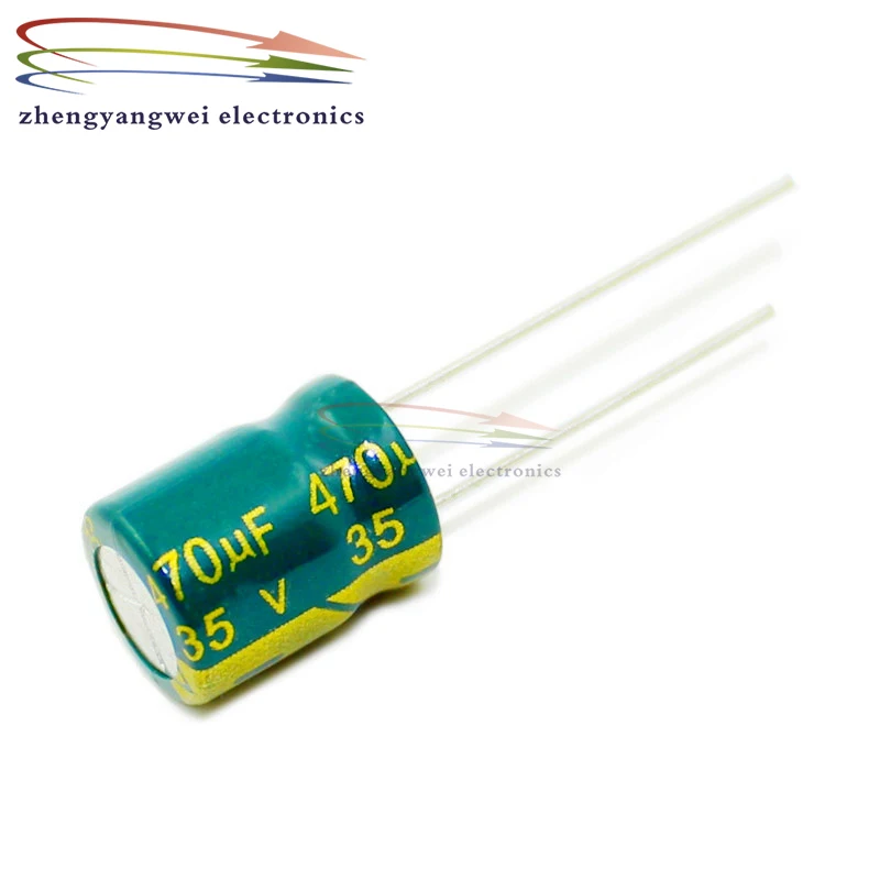 20pcs 10x13mm 35v470uf 25v680uf 6.3v1500uf 8x16 Aluminum electrolytic capacitors