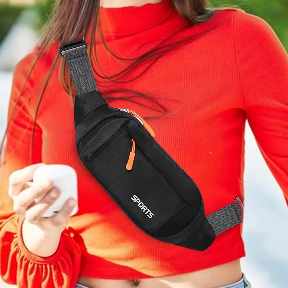 Gürtel tasche zum Laufen wasserdichte Hüft tasche Laufen Gürtel tasche tragbare Brust Umhängetasche Sport Hüft tasche für Handys – Detail 1