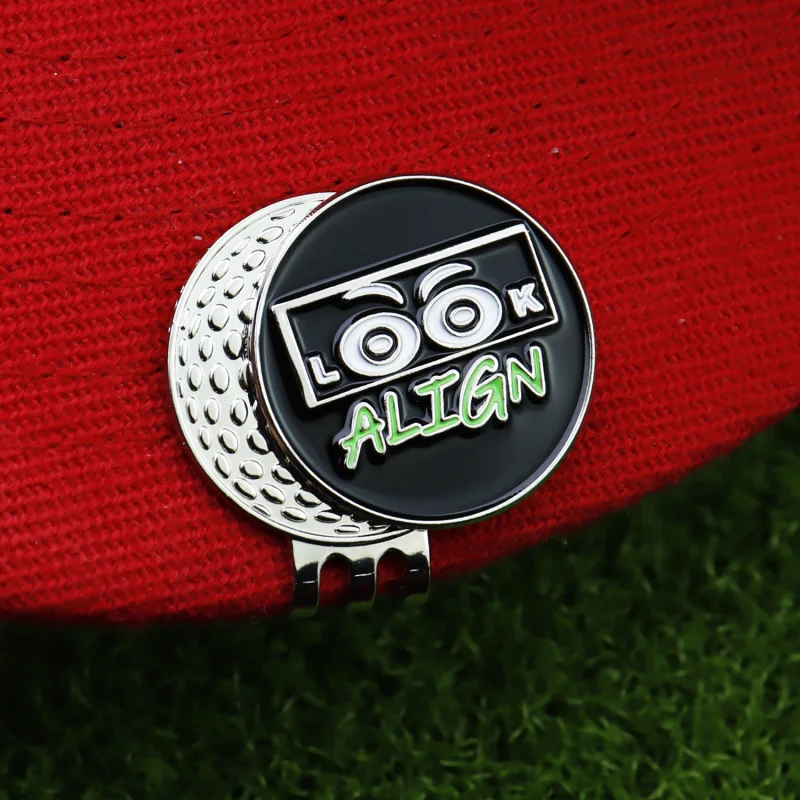 【 New 】 New creative metal enamel ball marker with golf accessories
