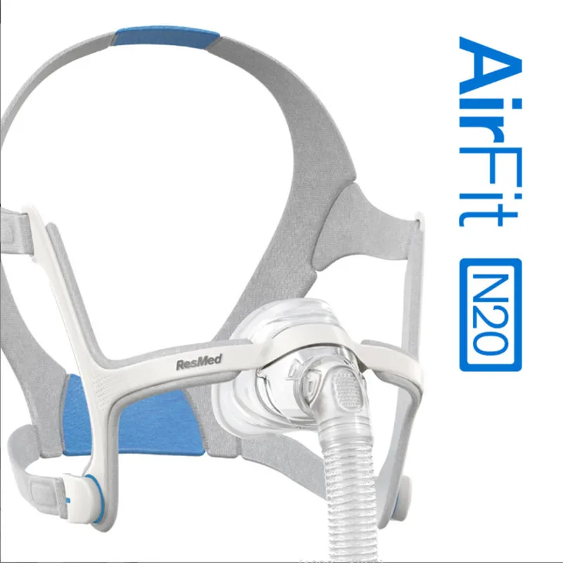 Description Picture 2 of itemOriginal AirFit N20 Nasal Mask with Headgear Anti-snoring Device CPAP Nasal Mask Home Use Non-invasive Sleep Breathing Mask