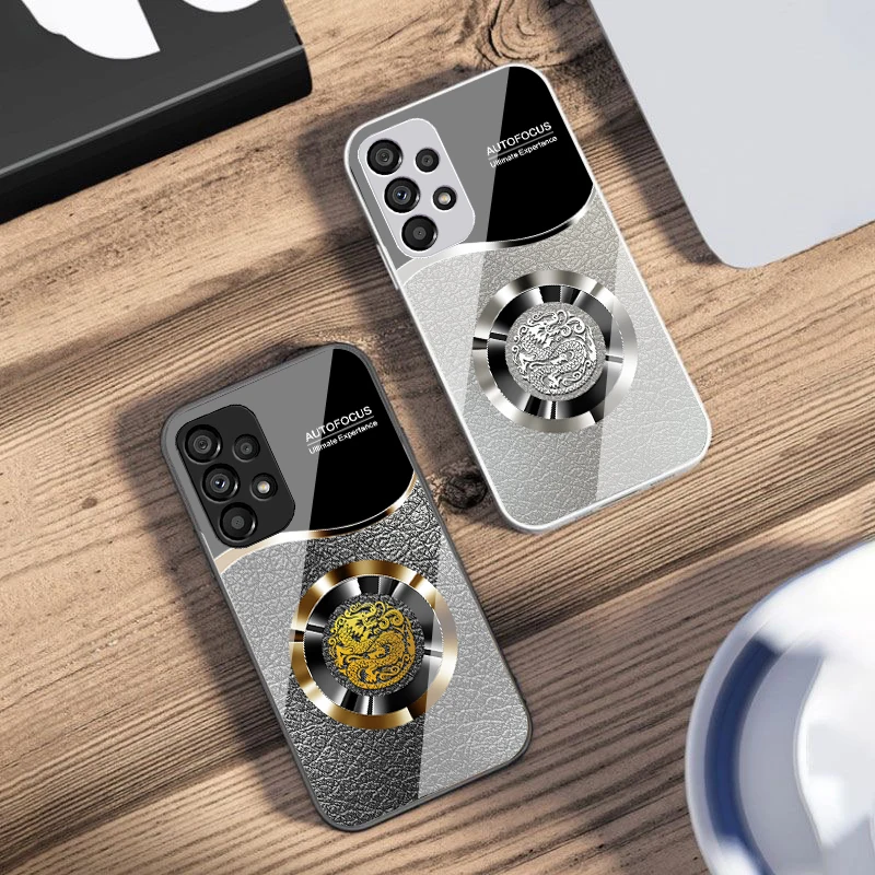 Lucky Ring Tempered Glass Phone Case
