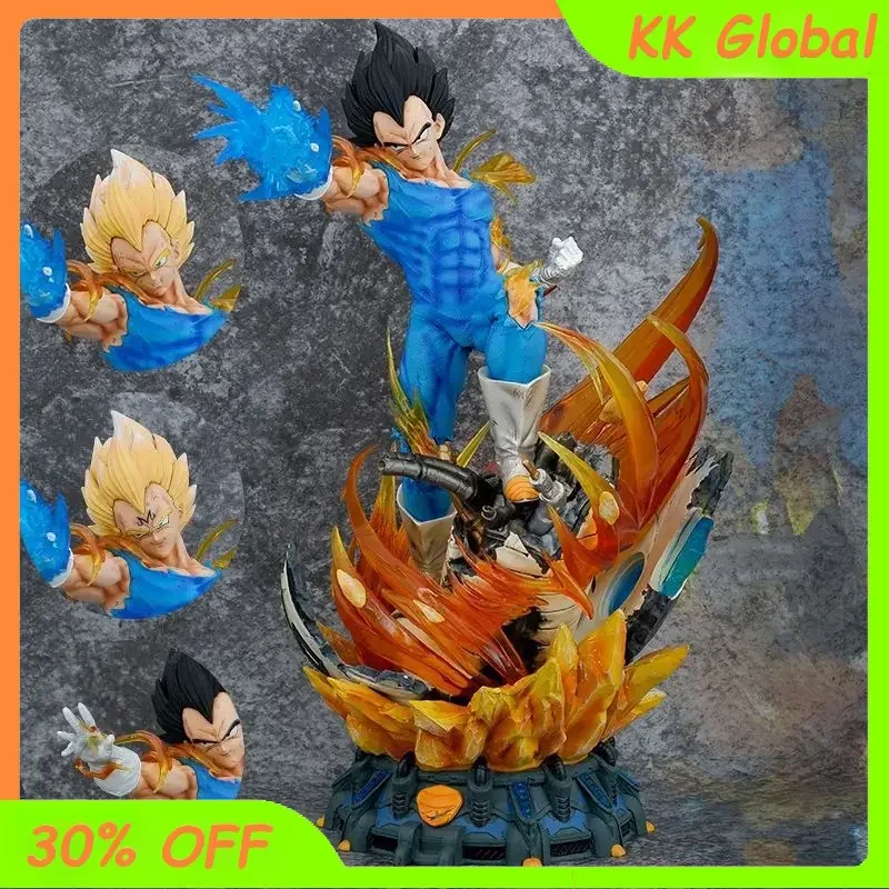 

42cm Dragon Ball Anime Figure Vegeta IV Super Saiyan Manga Statue LX Oversize Action Figure GK Collection PVC Model Gift Toys