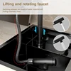 Hidden Bar Sink Stainless Steel Kitchen Sink Apartment Small Single Slot Touring Car Multi-functional Wash Basin With Cover Plat 3