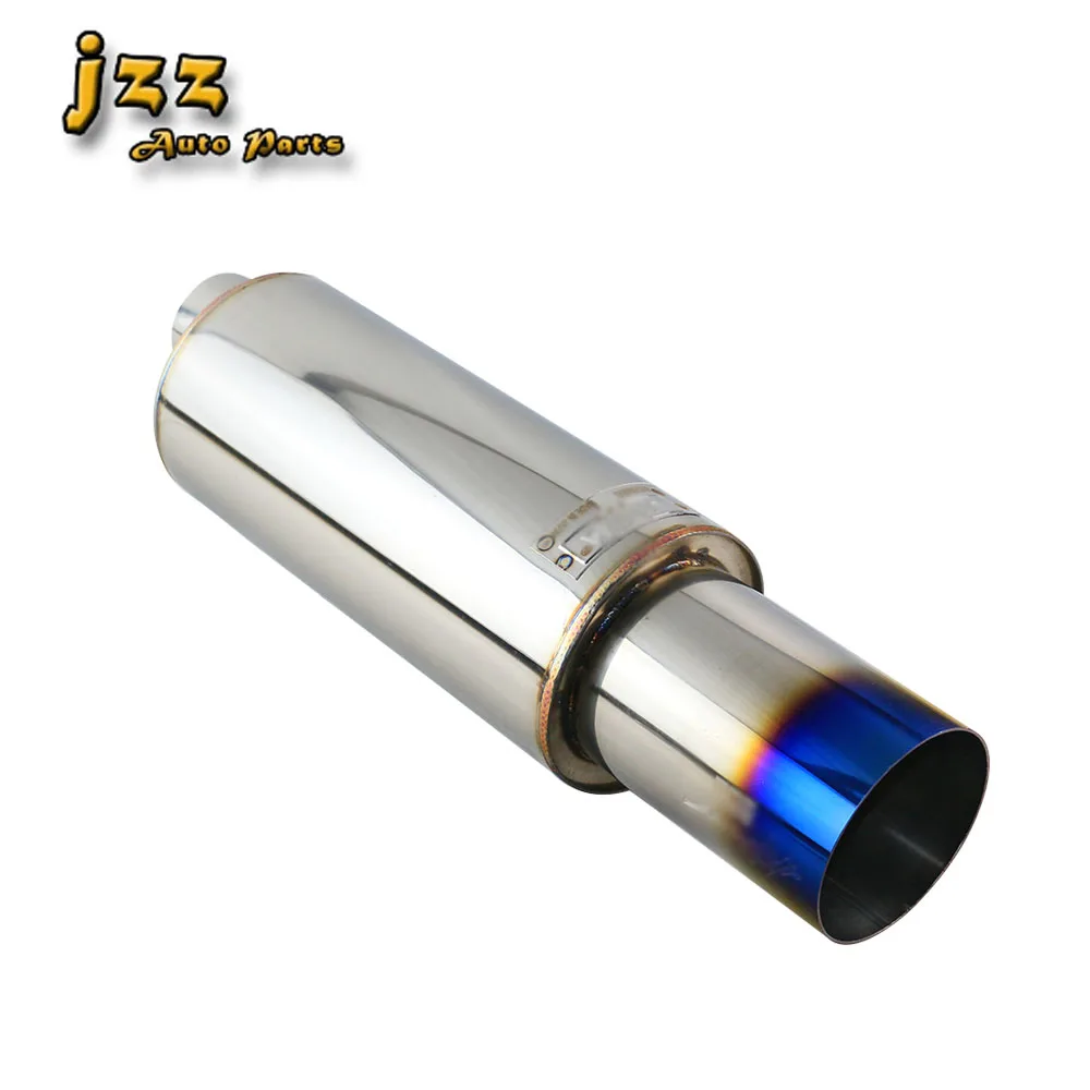 2'' to 4'' Auto Muffler Pipe Universal Car Exhaust Mufflers Stainless