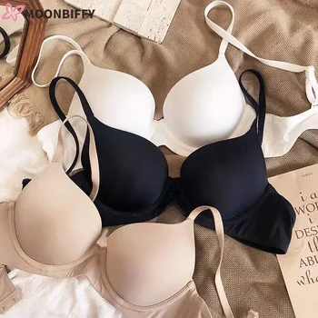 Seamless Bras for Women Push Up Bra Invisible Support Brassiere Sexy Lingerie 3/4 Cup Top Soft Simpe Bralette Women's Underwear 1