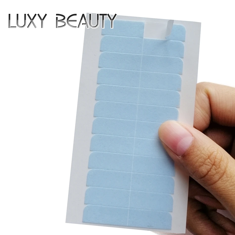 10pc Double-side Tape Super Hair Tape Hair Glue Adhesive 4cm*0.8cm Double Side Waterproof For Lace Wig Extensions tape