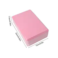 Yoga Brick Non-Slip Foam Yoga Block Strap for Exercise Pilates Workout Stretching Meditation Stability High-Density Brick - Image 6