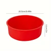 1/2/4pcs Silicone Cake Molds 6 Inch Round Nonstick Cake Panfor Smash Cakes, Layer Cakes, Cheesecake, Chocolate, Rainbow Cakes 5