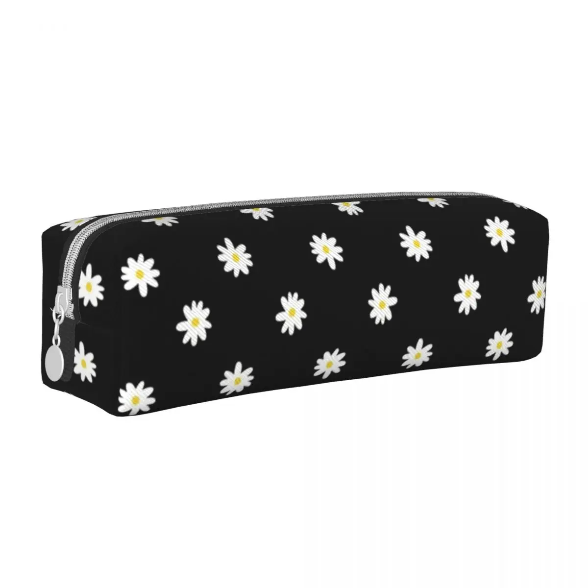 

Daisy Flower Pencil Case Classic Floral Pen Box Bags Student Big Capacity School Supplies Gift Pencilcases