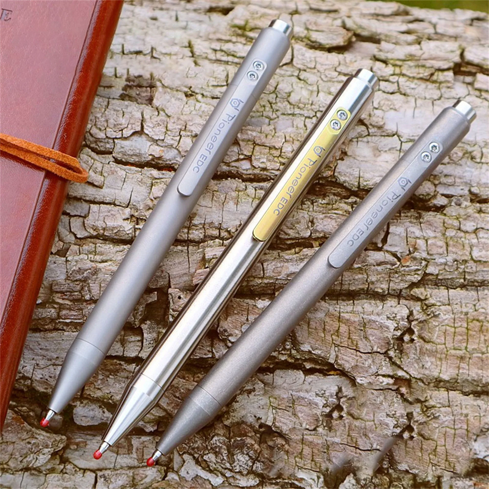 titanium-alloy-multifunctional-pen-pressed-writing-pen-business-signature-pen-g2-refill-office-stationery