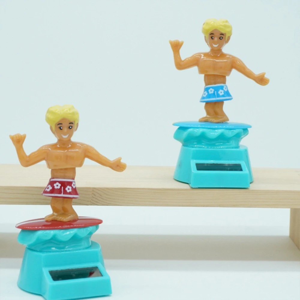 Surfing Boy Bobblehead - Playful Car Dashboard Decor with Motion Effect, Perfect Gift