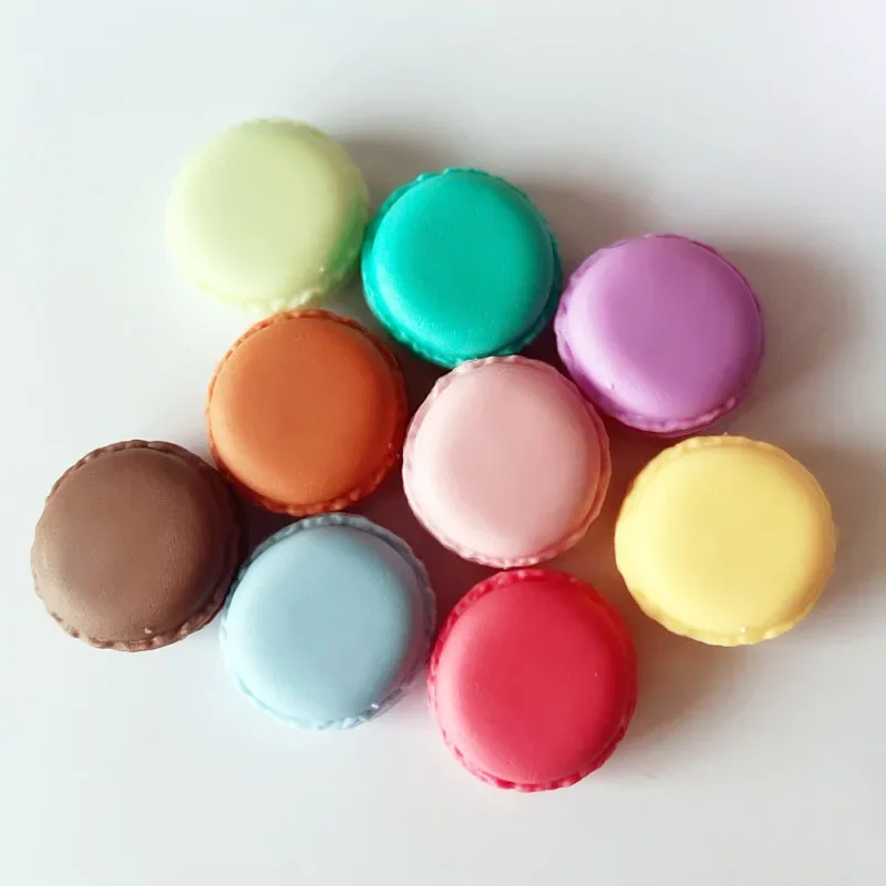 

6pcs/lot Candy Color Macarons Storage Boxes Mini Gift Package Box Lovely Jewelry Ring Necklace Carrying Case Organizer Pill Case