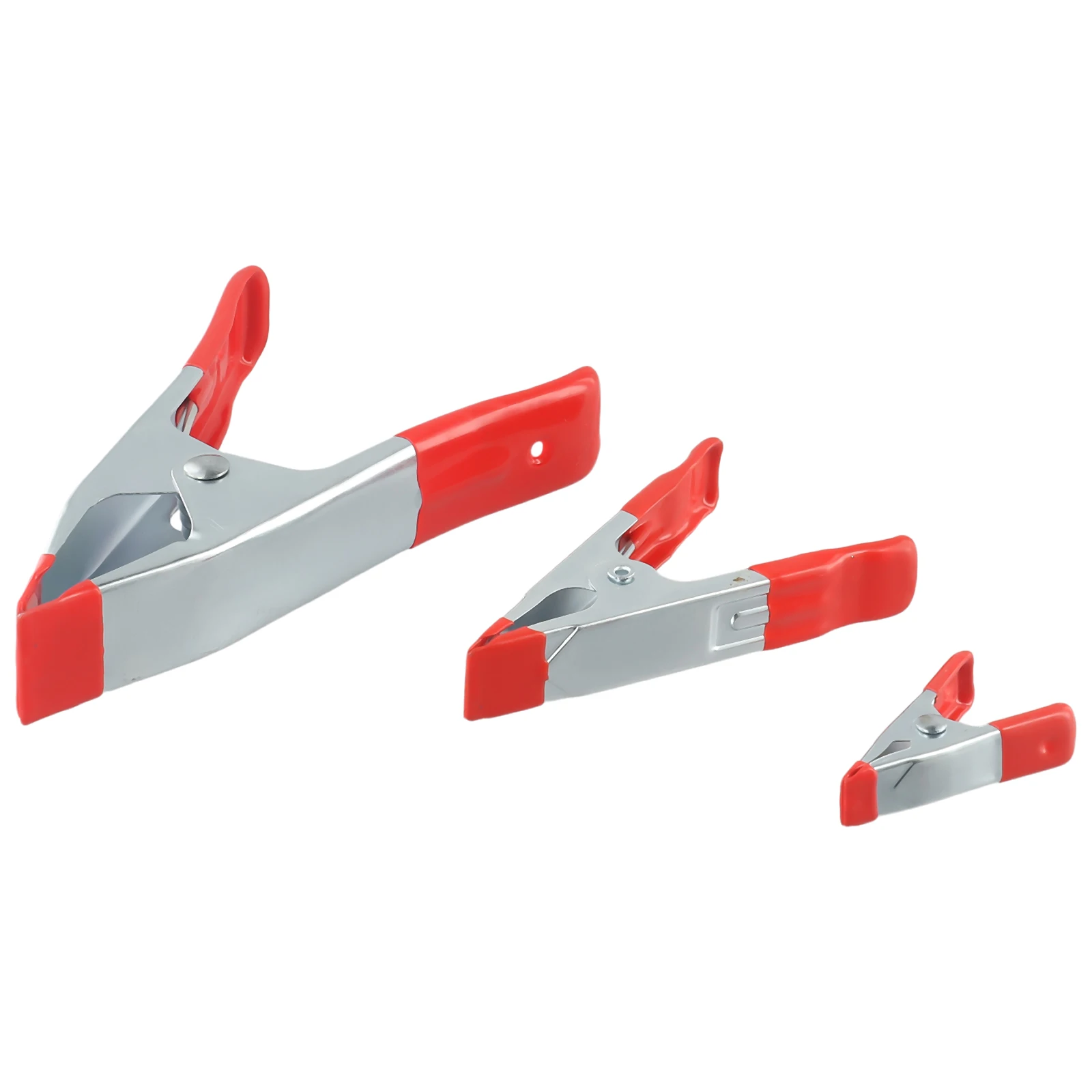 1/3Pcs A-Shaped Clip Spring Clamp Heavy Duty Woodworking 2/4/6 Inch Metal Spring Clamp Set Multipurpose Electrician Clips