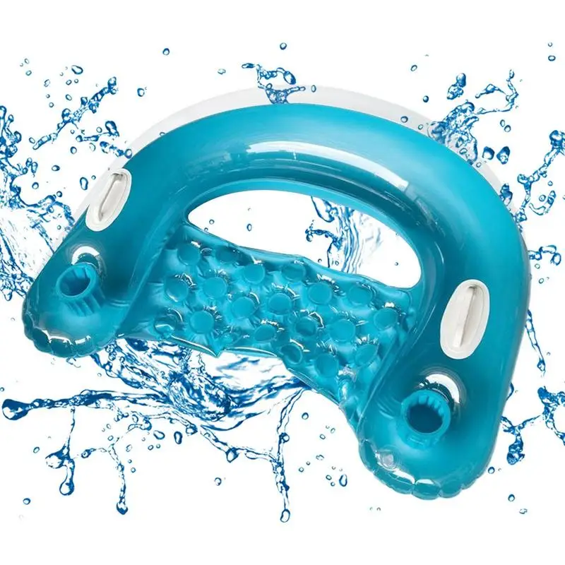 Inflatable Floating Water Mattresses Water Hammock Lounge Chairs Summer Pool Water Floating Bed Air Mattresses Bed