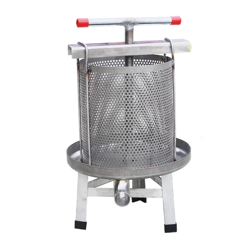 

Honey Press 304 Stainless Steel Small Honey Press Wax Household Wax Juicer Leaking Honey Pan