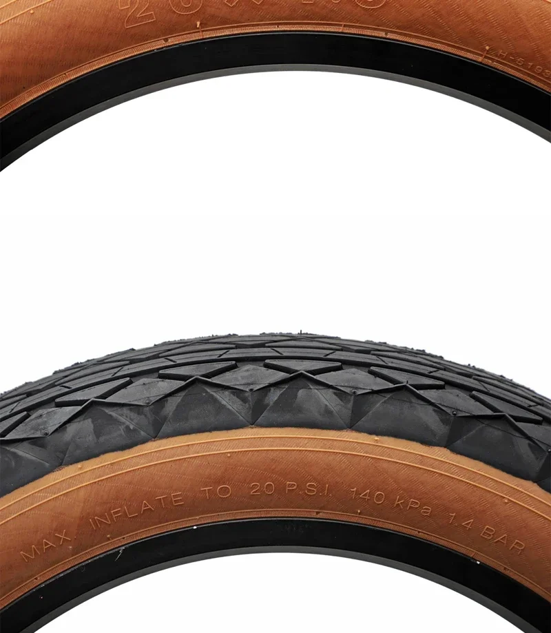 Powerful Fat Tire Ebike Tire 20x4.0 With 60TPI Puncture Proof Snow Traction